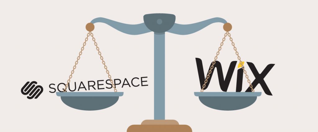 Wix vs Squarespace ecommerce