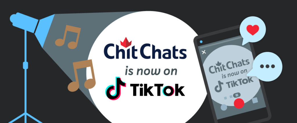 Chit Chats is now on TikTok, let's connect!