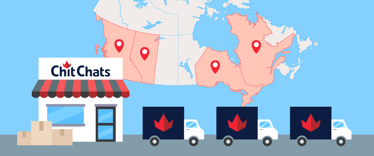 Chit Chats Collect: Save More on your Canadian Shipments